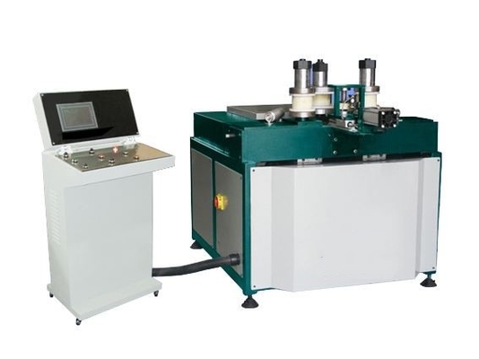 China Hydraulic CNC Profile Bending Machine For Aluminum Section 350-650mm Axial Spacing supplier