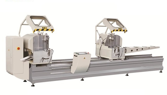 China High Precise Aluminum Window Machine With Digital Display Double Mitre Cuting Saw supplier