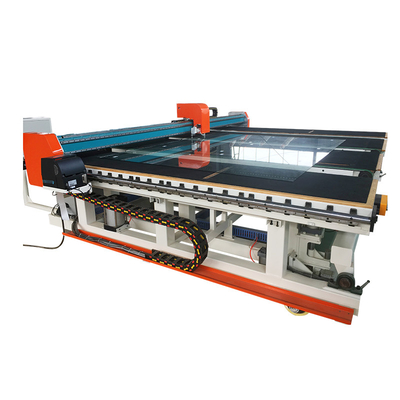 China 3660x2440mm CNC Glass Cutting Machine For Cutting Loading And Breaking supplier