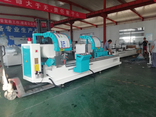 China CNC Aluminum Profile Cutting Saw Aluminium Door And Window Making Machine For Aluminium Fabrication supplier