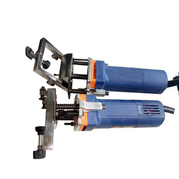 China Long Life Portable Manual Water Slot Milling Upvc Machine For Door Window supplier