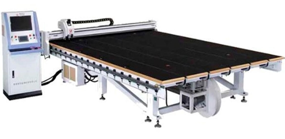 China Various Shape Glass Cutting System , Cnc Glass Cutting Table Machine 380V 50Hz 3P supplier