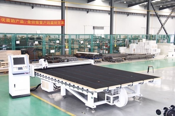 China High Speed Mirror Glass Cutting Equipment . Full Automatic Glass Cutting Machine supplier