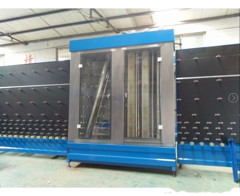 China Three Section Vertical Glass Washer ,  Industrial Glass Washing Machines Europe Design supplier