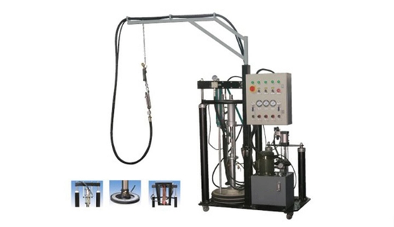 China Manual Glass Sealing Machine 3-19mm Processing Glass Thickness 4-10L / Min Output supplier