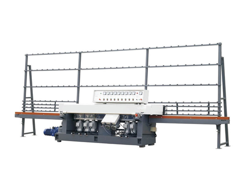 China Automatic Linear Glass Edge Grinding Machine For Glass Fine Polishing 19.45KW supplier
