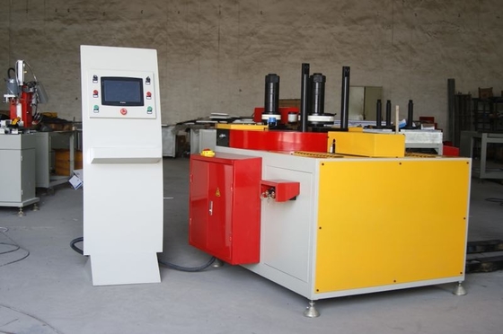 China Professional CNC Profile Bending Machine For Copper C Chanel Rolling 750Kg supplier