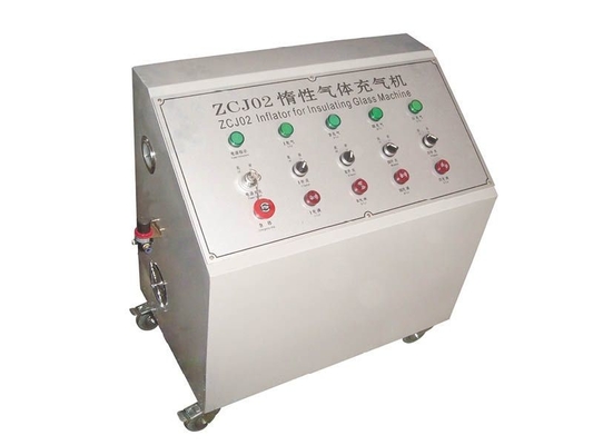China Inactive Argon Gas Filling Machine , Insulating Glass Machine 0-15L / Min Speed supplier
