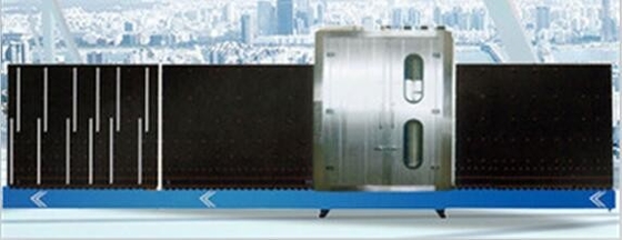 China Vertical Glass Washing Machine With Three Pairs Brush supplier