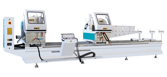 China CE ISO Double Miter Saw For PVC Profile Windows And Doors Making Machine supplier