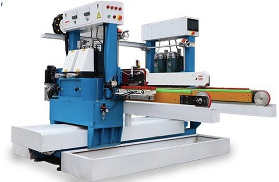 China Double Pencil Round Edge Grinding Glass Machine 7m / Min Grinding Speed supplier