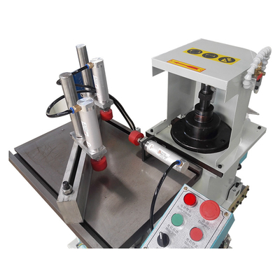 China LDX -200A PVC And Upvc Window Making Machine With High Speed Ratating Rate supplier
