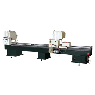 China Double Head Cutting Saw Aluminium Machine For PVC &amp; Upvc Door And Window Making supplier