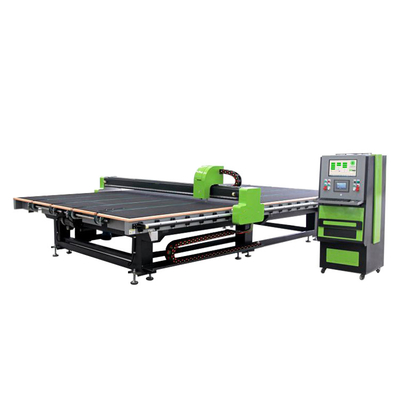 High Efficiency CNC Glass Cutting Machine For Shaped Float Glass 3-19mm Thickness supplier