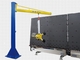Electric Mobile Glass Lifting Machine , Curtain Wall Glass Vacuum Lifting Equipment supplier