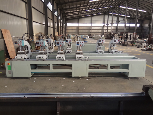 Multi Head UPVC Window Machine , Doors And Window Pvc Welding Machine supplier